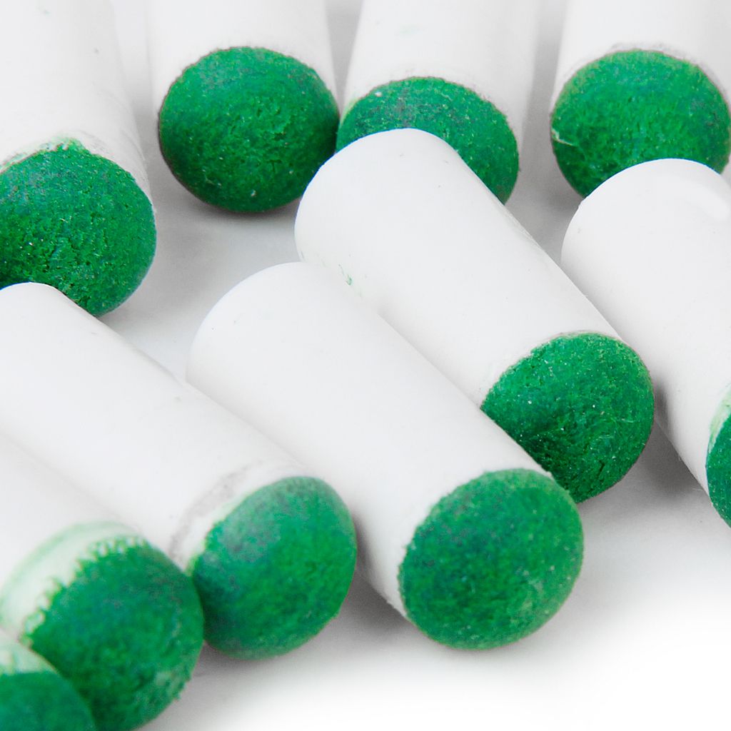 100pcs Plastic 9mm Dia Slip-on Billiards Snooker Pool Stick Pole