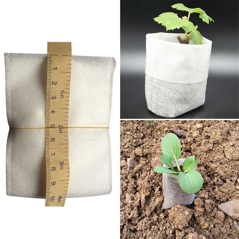 Nursery Flower Pots Vegetable Transplant Breeding Bag
