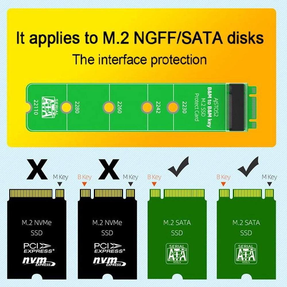 M.2 SSD Adapter Card Test Protector Board M Key PCIE NVME