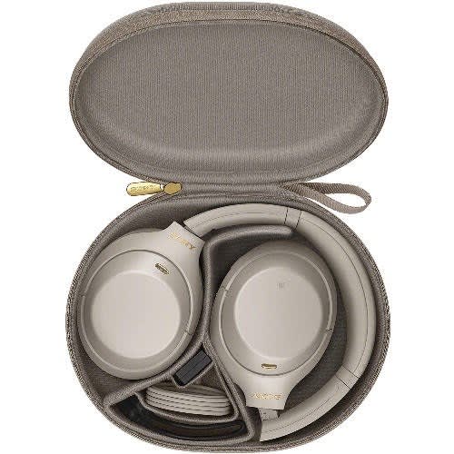 Sony Wh-1000xm4 Wireless Noise-canceling Over-ear Headphones - Silver