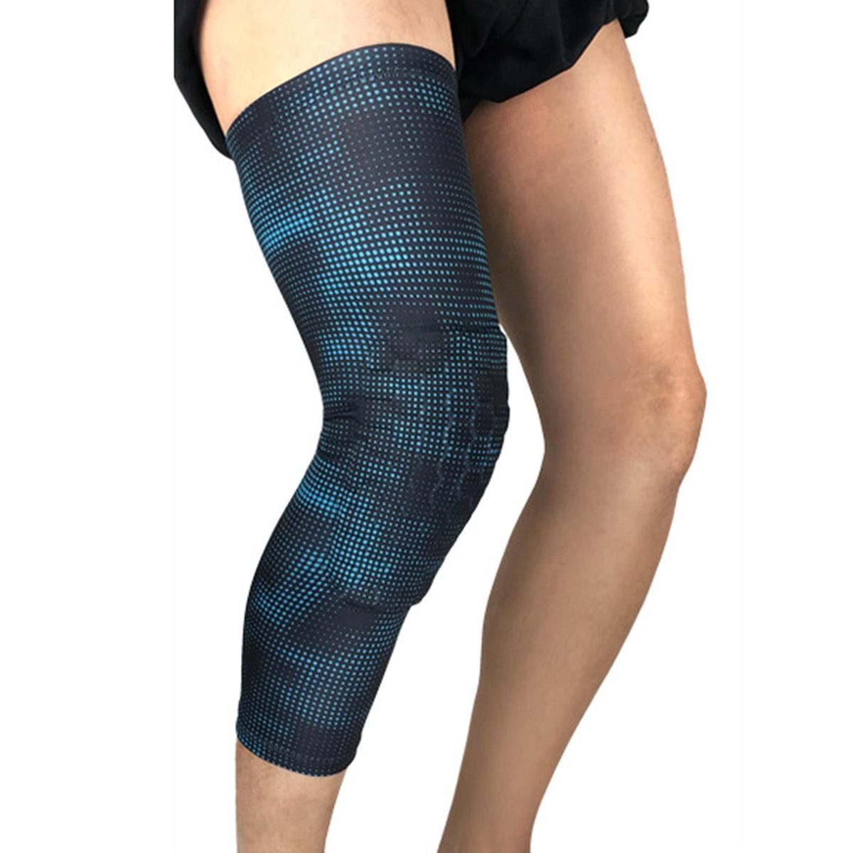 Knee Pad Long Compression Knee Sleeve Blue