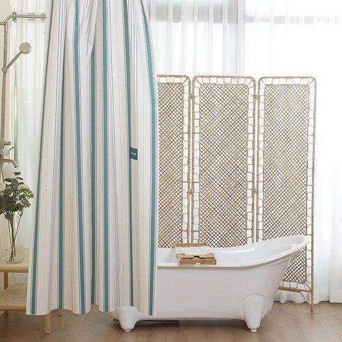 Rest-in Bath Kitchen Dining Fabric Waterproof Shower Curtain