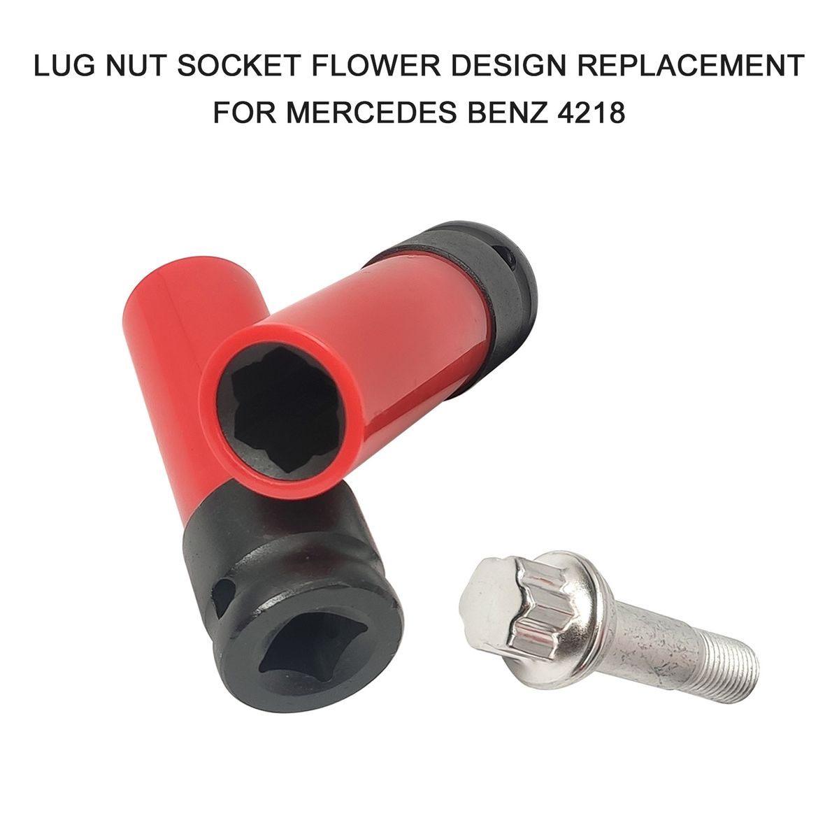 Lug Nut Socket Flower Design Replacement For Mercedes Benz