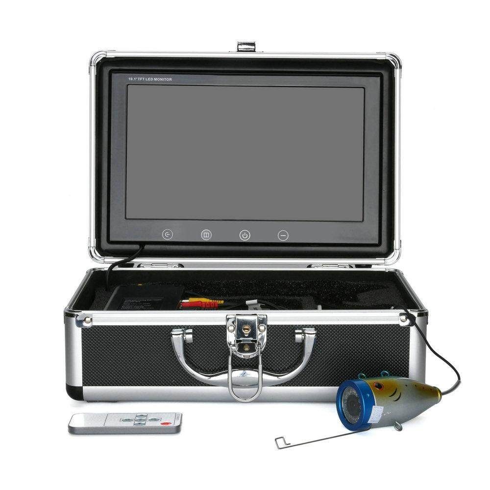 10Inch LCD Professional Fish Finder Underwater Video HD Camera US Plug USG 50m