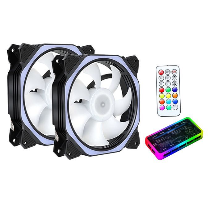 Computer Quiet PC Case Fan Sealed Bearing Adjustable Speed For Set B