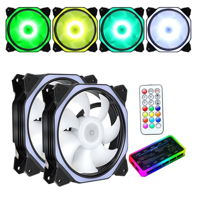 Computer Quiet PC Case Fan Sealed Bearing Adjustable Speed For Set B