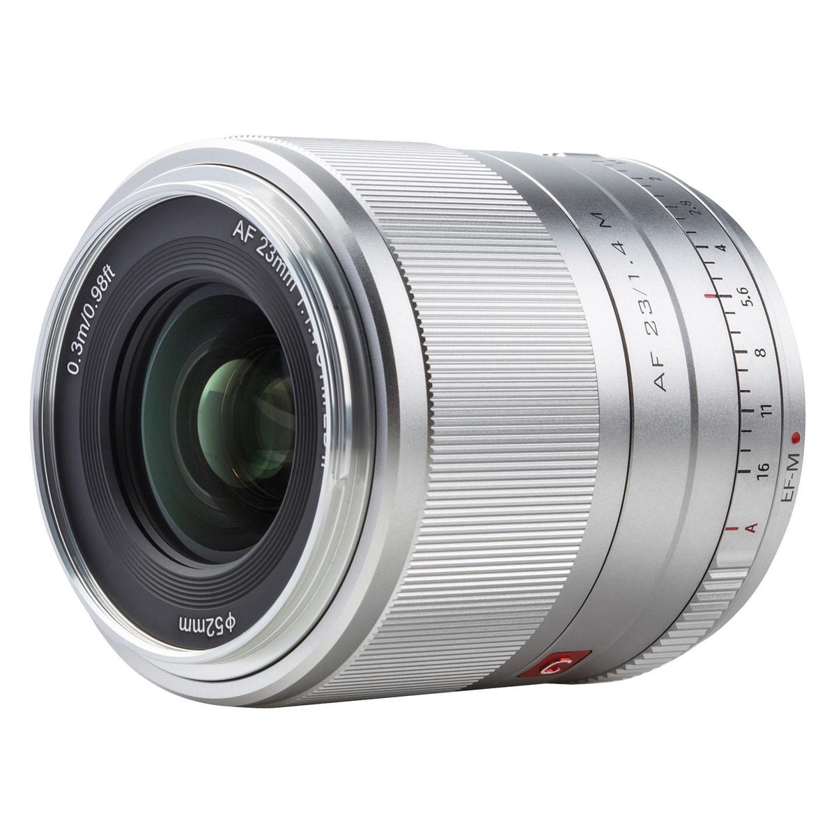 VILTROX AF23/F1.4M Auto Focus Camera Lens APS-C  F1.4 Large Aperture 23mm Focal Length M-Mount Replacement for Canon EOS M3/M5/M6/M6 Mark II/M7/M10/M50/M50 Mark II/M100