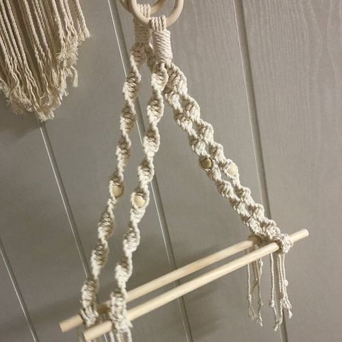 Hanging Wooden Stick To Wear Bedroom Sitting Room Adornment