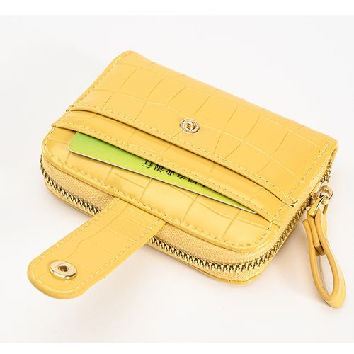 Women's Card Holder Purse Small PU Leather Coin Short Wallet