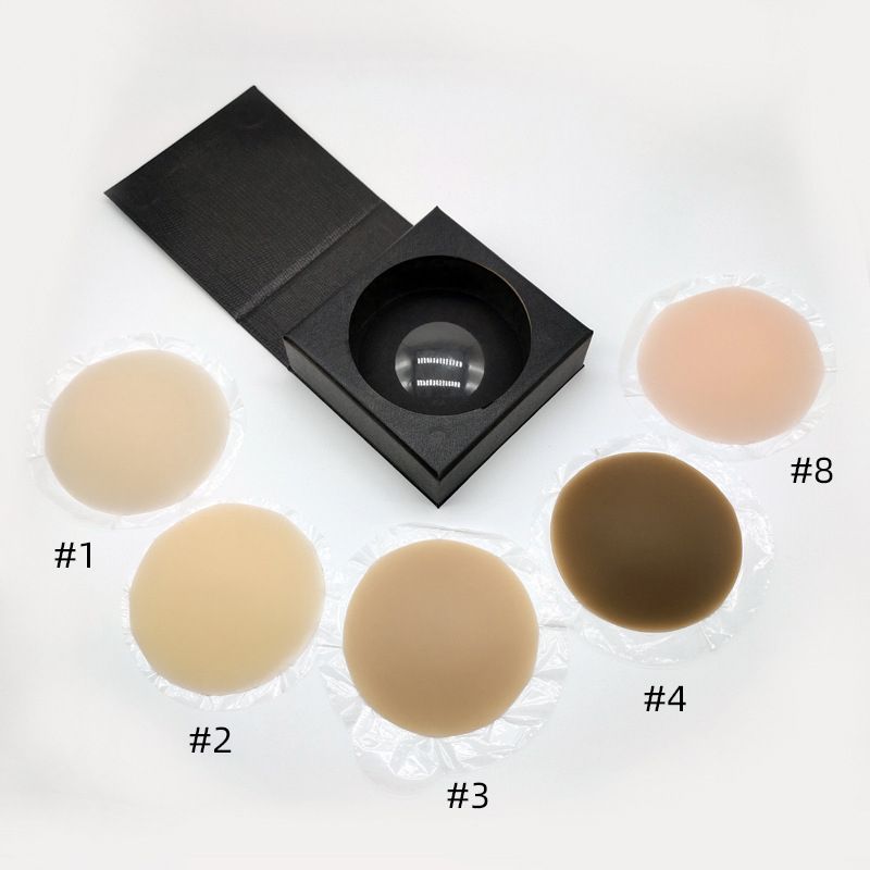 Go Braless Seamless Cake Cover Ultra Thin Invisible Bra -Box Look-2.75 Inch(7cm)