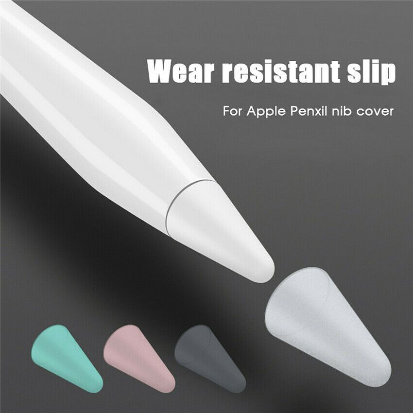 8Pcs Silicone Nib Cover Non-slip Replacement Stylus Pen Tip
