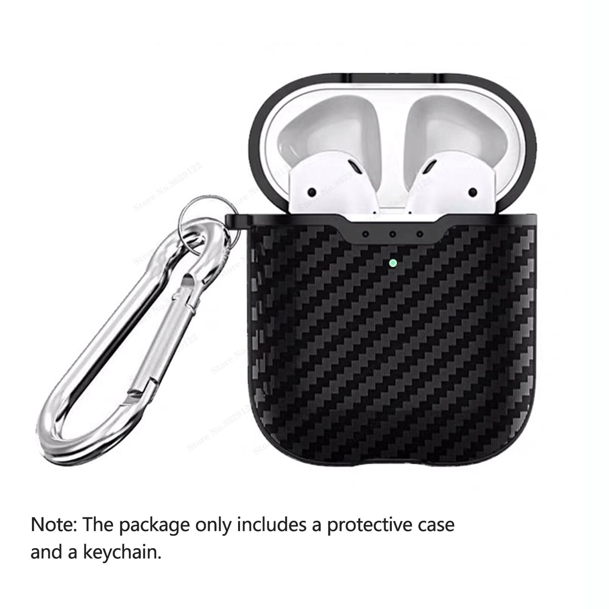 Carbon Fiber Protective Box Silicone Protective Cover