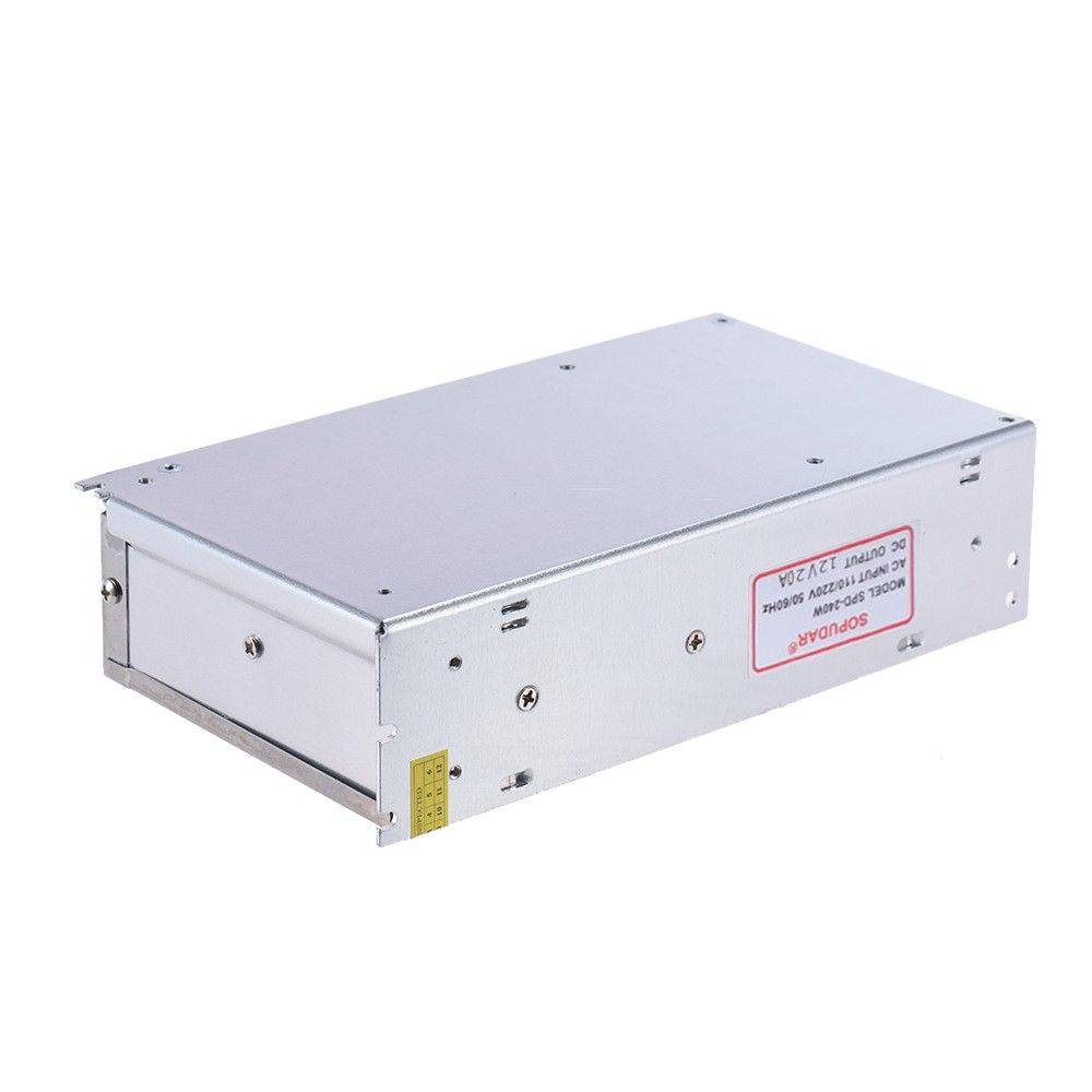 AC 110V/220V To DC 12V 240W 20A Switching Power Supply