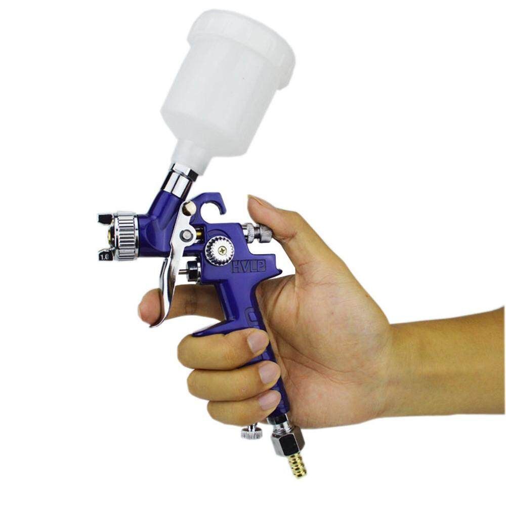 1.0mm HVLP Air Spray Paint Machine Kit Set Gravity Car Auto Feed Tool Nozzle 1.0mm