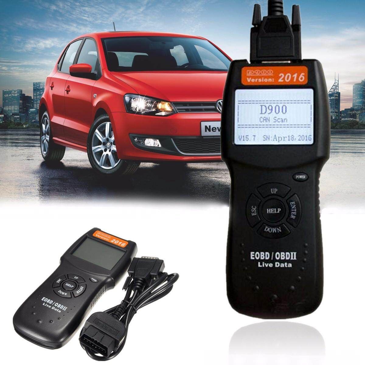 Car Vehicle Can OBD2 OBDII EOBD Engine Fault Diagnostic Scanner Reader Tool