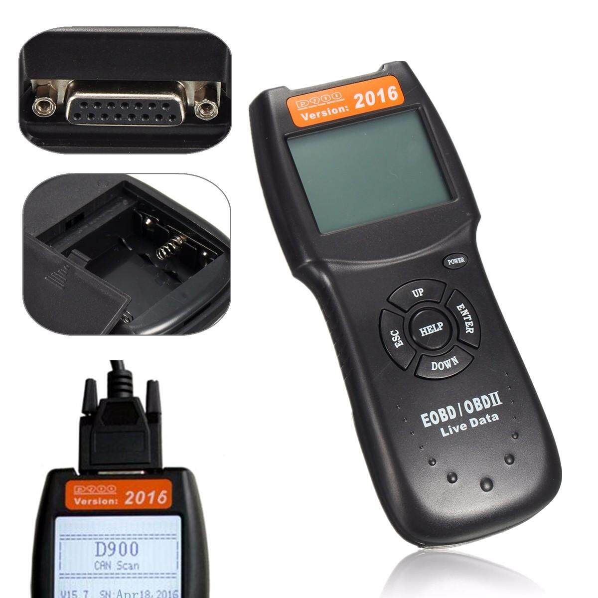 Car Vehicle Can OBD2 OBDII EOBD Engine Fault Diagnostic Scanner Reader Tool