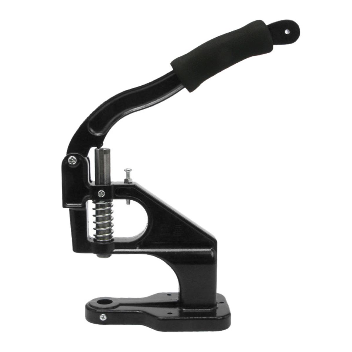 Grommet Eyelet Machine Hand Snap Button Press Tool For Rivet Black