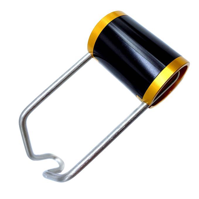 Bicycle Headlight Front Fork Holder Base For Brompton Bike Black+Gold