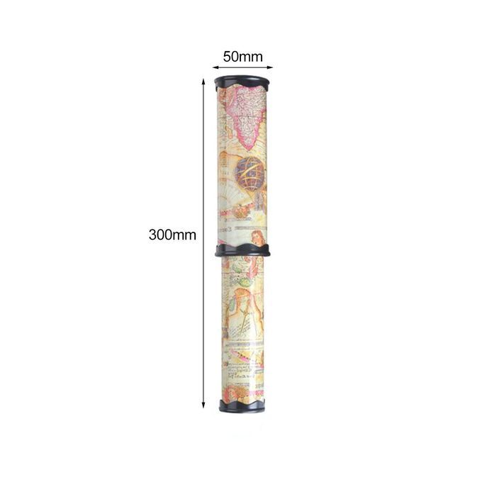 DM Magic Plastic Kaleidoscope Kids Children Educational Toy Fancy Colored World-random