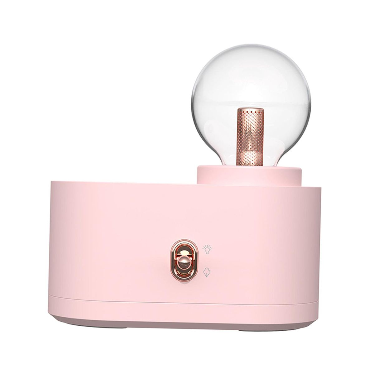 Humidifiers  With Night Light  For Desktop Pink