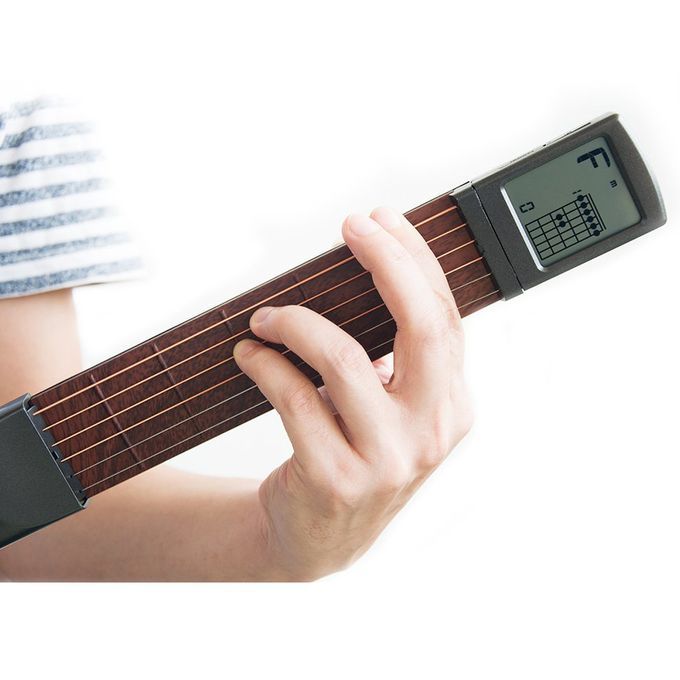 Po Ket Guitar  Hord Trainer Six Grade With S Reen Display Beat  Limbing Latti E Guitar A  Essories Pra Ti Al Po Ket Guitar-black