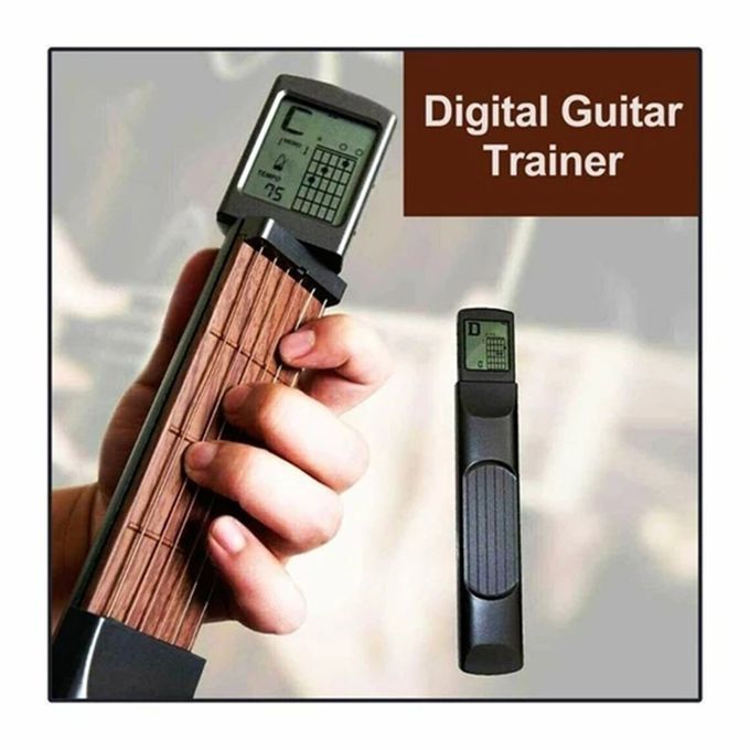 Po Ket Guitar  Hord Trainer Six Grade With S Reen Display Beat  Limbing Latti E Guitar A  Essories Pra Ti Al Po Ket Guitar-black