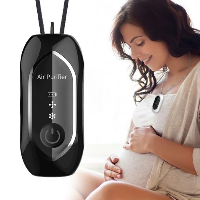 Personal Air  Necklace Wearable Portable USB Lonic Black