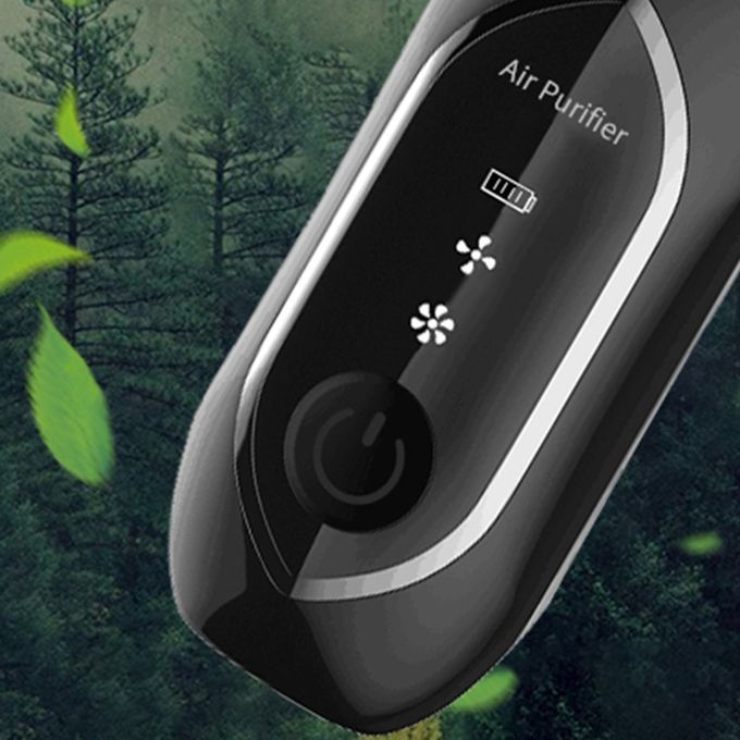 Personal Air  Necklace Wearable Portable USB Lonic Black
