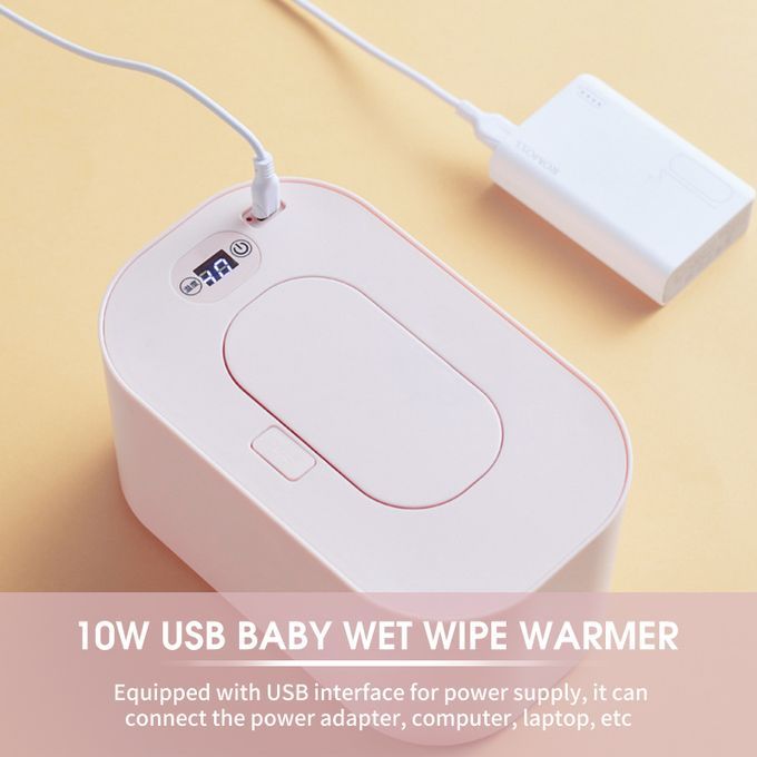USB Baby Wet Wipe Warmer 3 Temperature Modes Diaper Wipe
