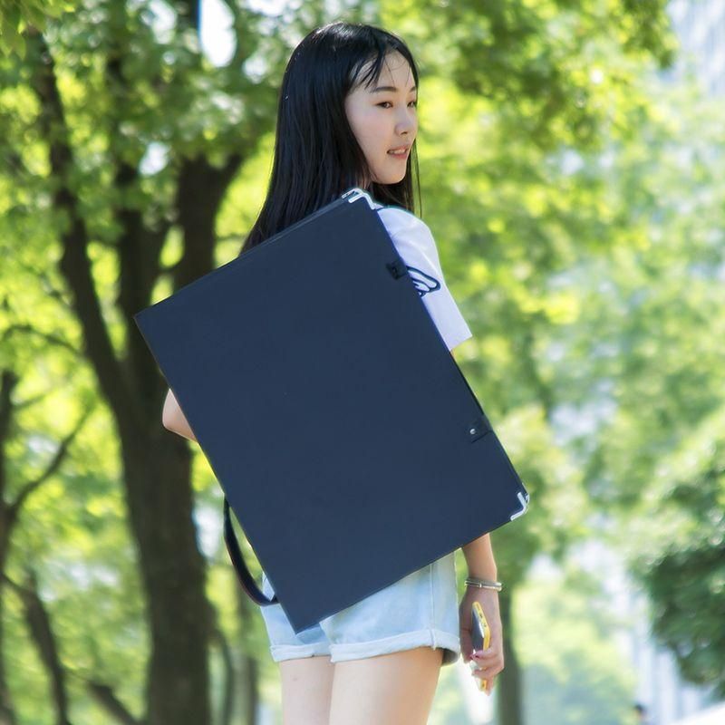 Sketchpad 4 K8K with Pocket Nature Sketch Board with Clip Folding Sketch Board A4 Waterproof Writing Board Artboard Easel Storage