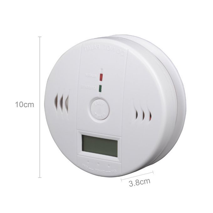 Carbon Monoxide Alarm Detector CO Alarm Detector Powered By