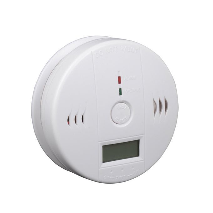 Carbon Monoxide Alarm Detector CO Alarm Detector Powered By
