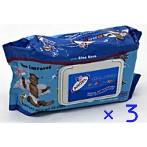 Wipes - 125pcs - 3 packs
