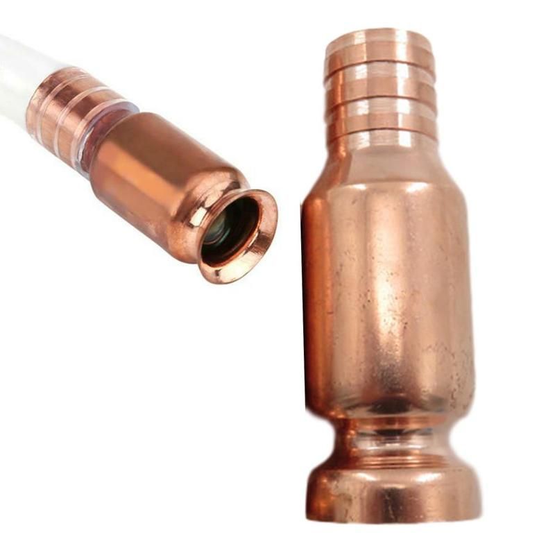 1 Pcs 19mm Copper Siphon Liquid Transfer Pump Self