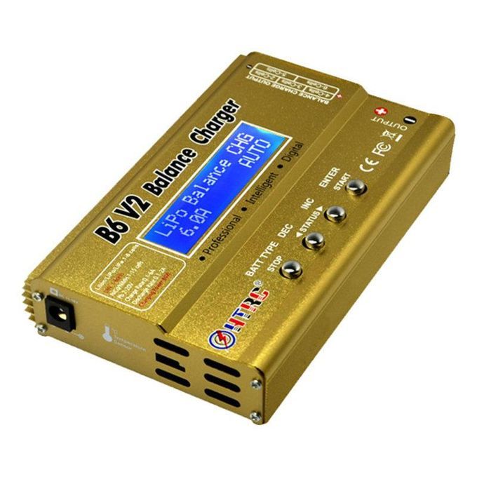 HTRC Imax B6 V2 80W Professional Digital Battery-Golden