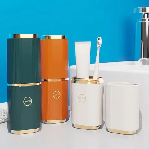 Travel Portable Sealed Toothbrush And Toothpaste Holder