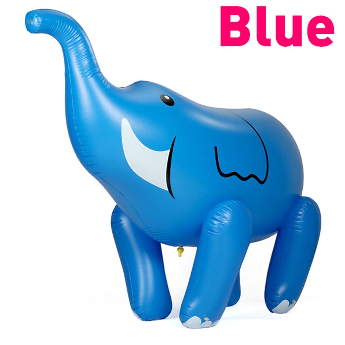 Elephant Sprinkler, Inflatable Elephant Water Toys Outdoor Inflatable Ginormous Elephant Yard Sprinkler For Kids Blue