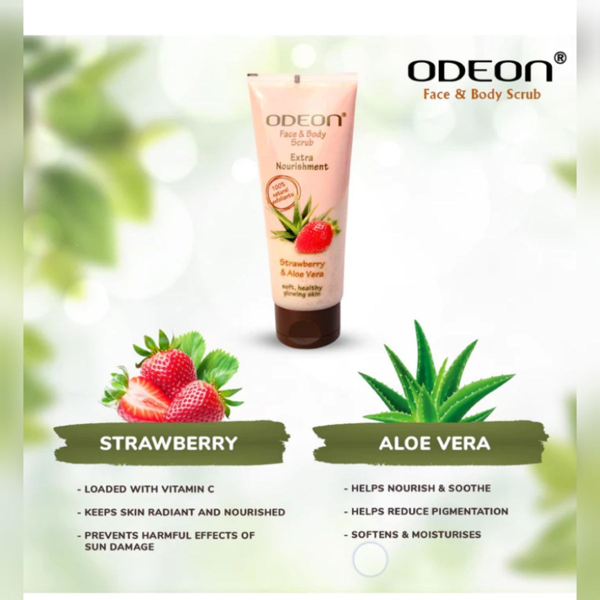 Jam Goat Milk Gluta Collagen Soap + Odeon Face Scrub