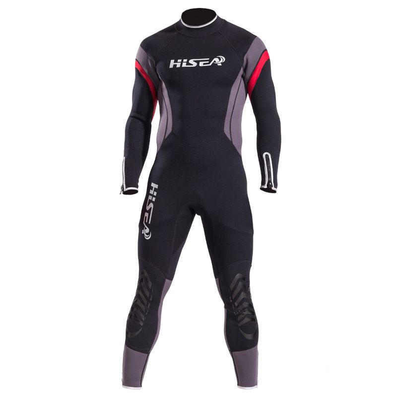 2.5mm Men Full Body Neoprene Wetsuit Super Elasticity Color Stitching Surf Diving Equipment