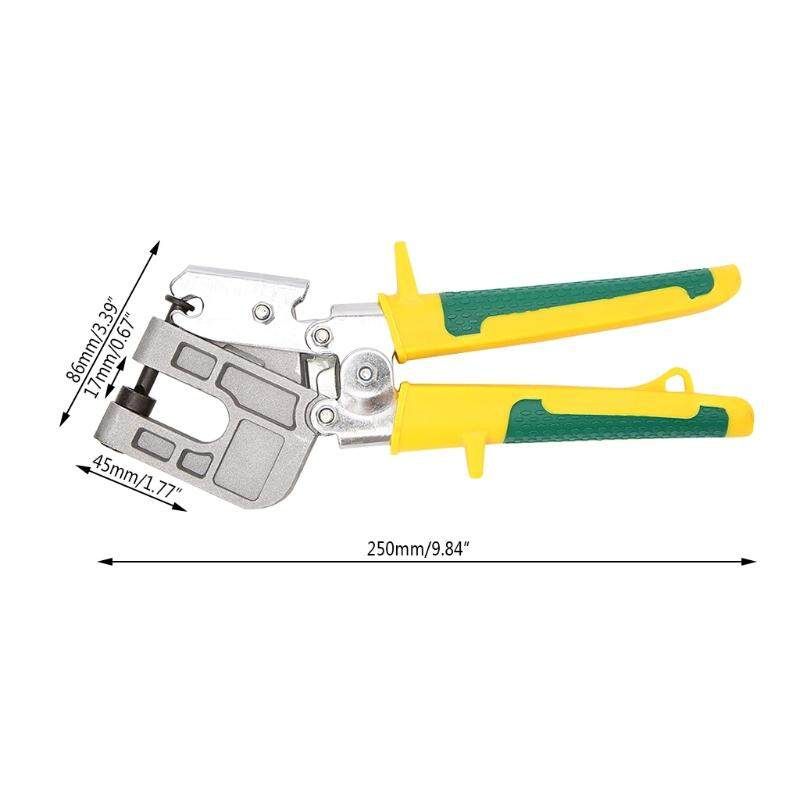 New Quality 10inch Handle Stud Crimper Pliers Plaster Board Drywall Tool For Fastening Metal Studs