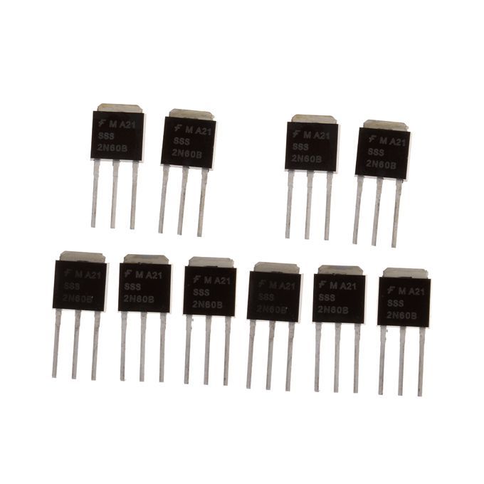 10Pcs 2N60 TO251 N Channel Power MOSFET Transistor Fast Switching