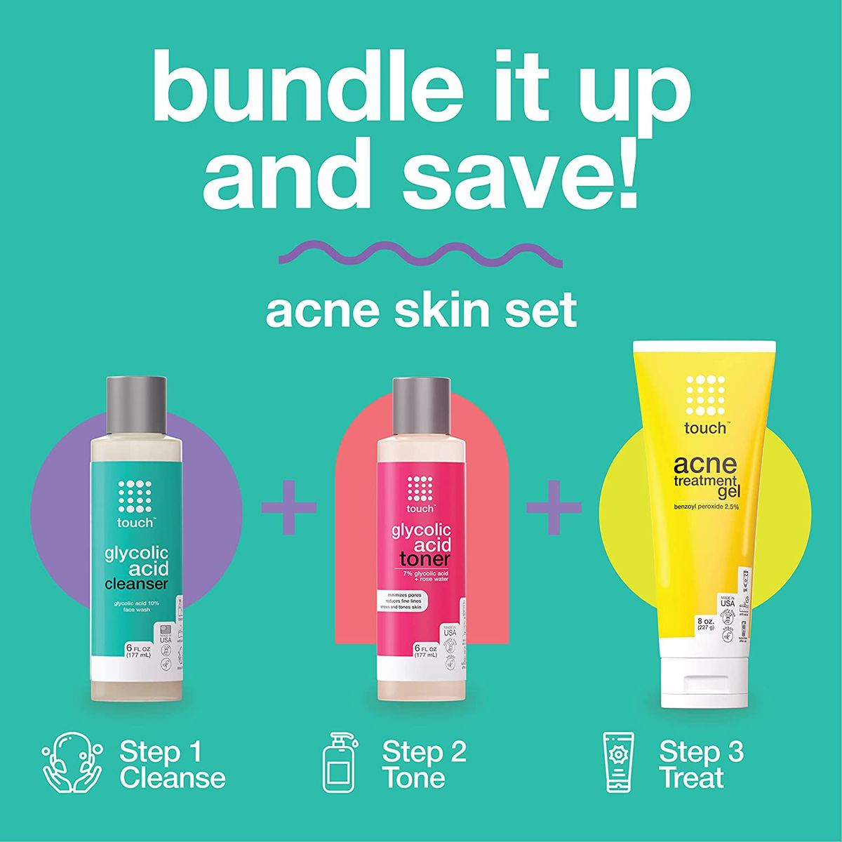 Benzoyl Peroxide 2.5% Acne Treatment Gel Cream - Pimples And Cystic Acne Spot Treatment- 227g