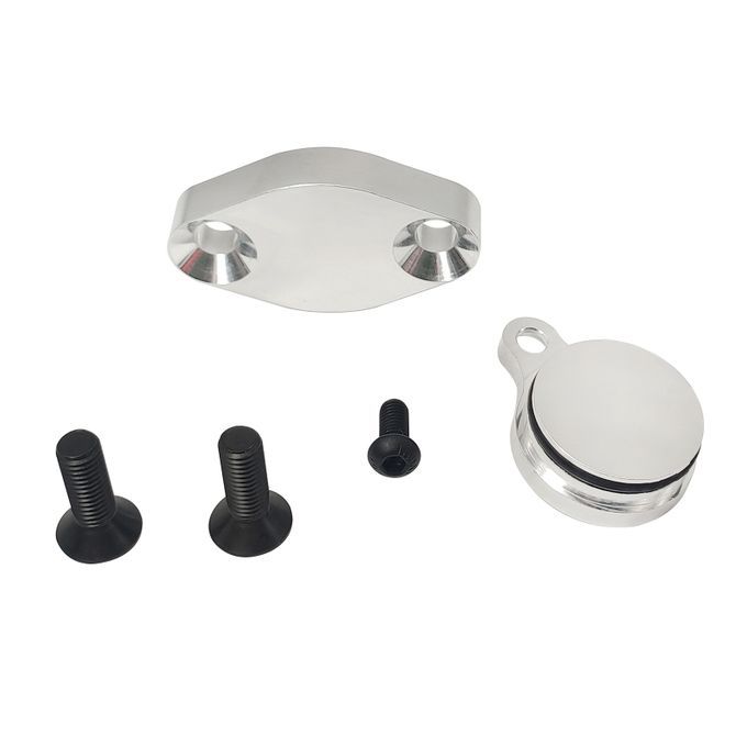 EGR Delete Intake/Exhaust Block Off Plate Cover Replacement Part Trunk