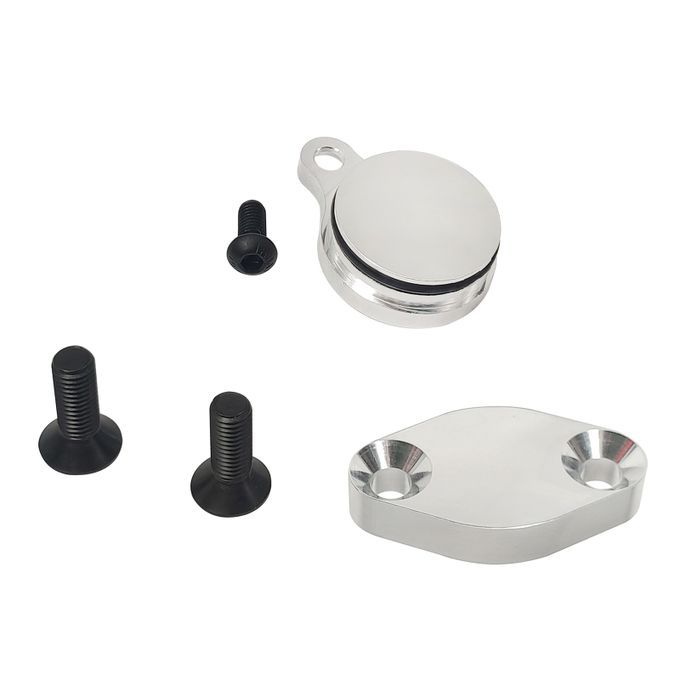 EGR Delete Intake/Exhaust Block Off Plate Cover Replacement Part Trunk
