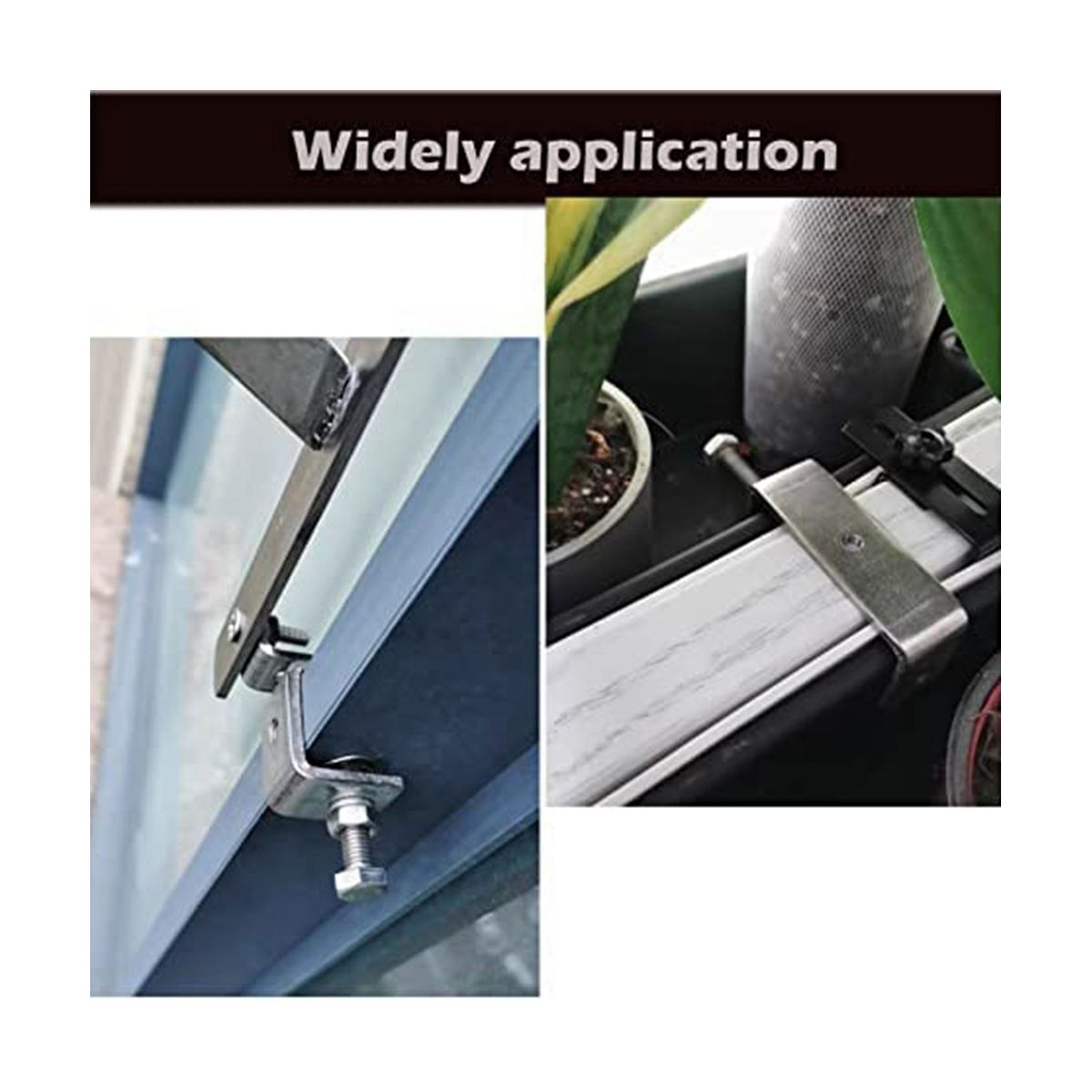 Metal Clamp Heavy Duty Clamp C Clamp Woodworking Clamp with Wide Jaw Openings 100MM 2PCS