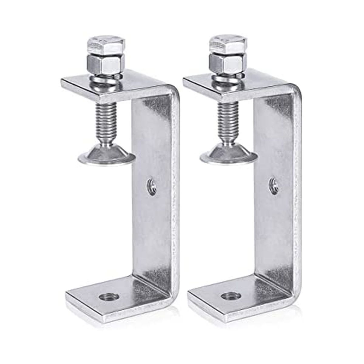 Metal Clamp Heavy Duty Clamp C Clamp Woodworking Clamp with Wide Jaw Openings 100MM 2PCS