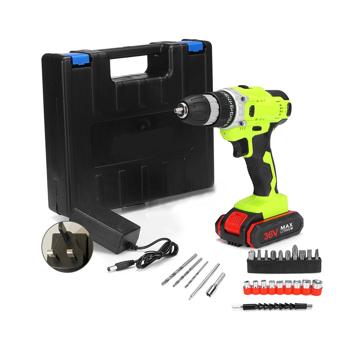 3/8-Inch UK Plug Multifunctional Cordless Drill Chuck Impact