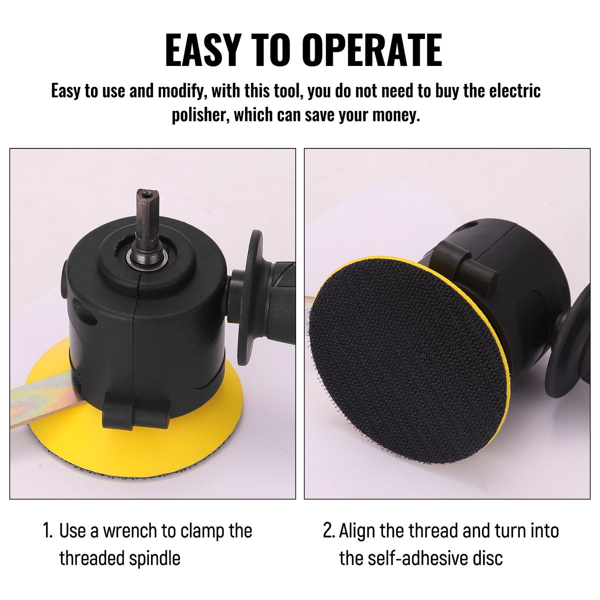 Electric Drill Modified Polisher Refit Eccentric Shock
