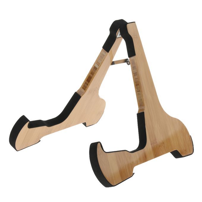 Foldable Instrument Stand Wooden Guitar Stand For Guitar Violin