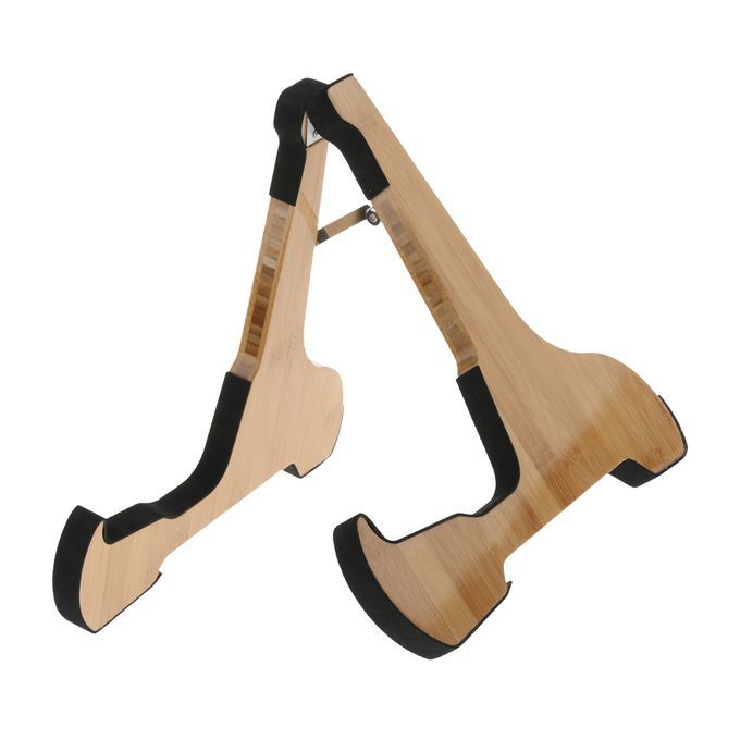 Foldable Instrument Stand Wooden Guitar Stand For Guitar Violin